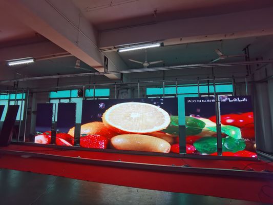 πλήρης χρώσης HD Led οθόνη Βίντεο τοίχος P3.91 εξωτερική αδιάβροχη υψηλή φωτεινότητα Για ενοικίαση εκδηλώσεων