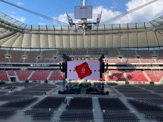 Εσωτερική πλήρης χρώσης οθόνη οθόνης LED ενοικίασης P4.81 Πίνακες τοίχου βίντεο για το φόντο σκηνής