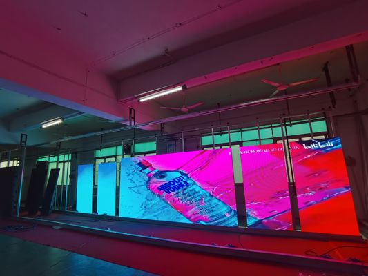 Μικρή απόσταση P2.35 LED οθόνη ενοικίαση, εσωτερική, 2500nits φωτεινότητα, υψηλή πυκνότητα