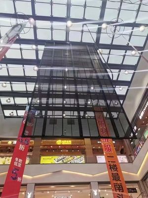 P3.91mm-7.82mm Διαφανείς οθόνες LED υψηλή φωτεινότητα πλήρες χρώμα