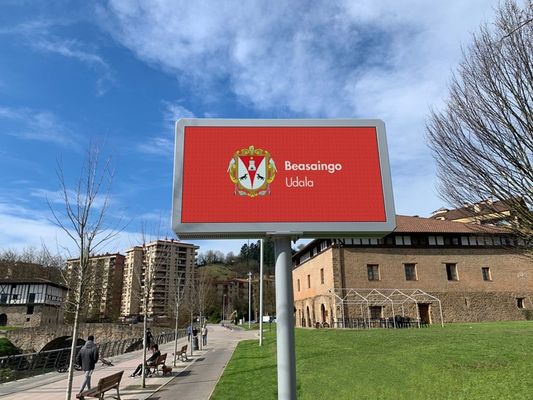 Υψηλής ανάλυσης εξωτερικό Wifi διπλές πλευρές LED σήμα P6 Front Service Led Πίνακα
