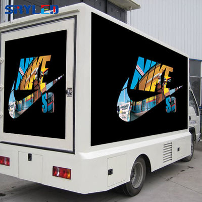 P6 Outdoor full color Mobile LED Screen IP65 Waterproof 5000cd/m² Brightness