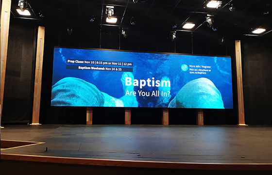 P4.81 SMD Πλήρης χρώσης LED βίντεο τοίχωμα 500x500mm IP65