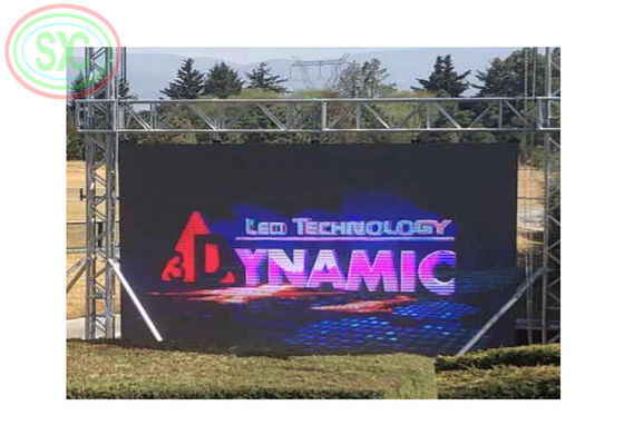 Ενοικιαζόμενη οθόνη LED εξωτερικού χώρου χωρίς ραφές P6 αδιάβροχη IP65 υψηλής φωτεινότητας άνω των 6000 Cd/m² κατάλληλη για εκθέσεις και εκδηλώσεις