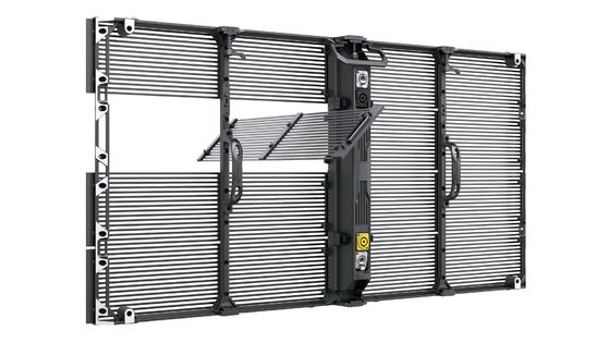 Πλήρες χρώμα P3.91mm-7.82mm Διαφανείς οθόνες LED υψηλή φωτεινότητα