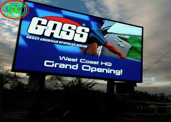 Εξωτερικό P10 Εξωτερικό LED Πίνακα 10mm Πύργος 5000cd/M2 φωτεινότητα