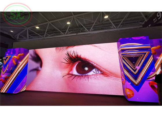 Η ομορφιά 4K εικόνες εσωτερικό P3 LED τοίχος LED οθόνη πίνακα αλουμινίου 576 * 576mm