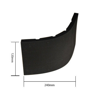 3.91mm Pixel Pitch Full Color 360 μοίρες κυλινδρική οθόνη LED