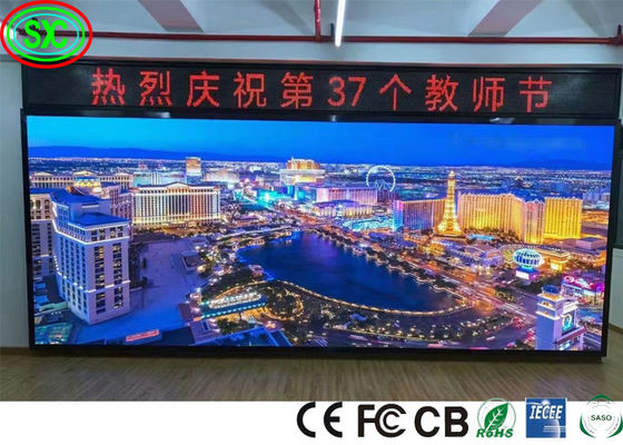 Δείκτης LED πλήρους χρώματος εσωτερικού 250W/M2 P3 P4 P5 P6 SASO πλήρης χρώσης LED οθόνης