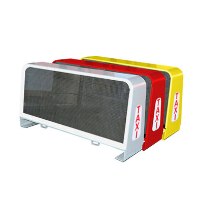 96*32 cm εξωτερική οθόνη LED σήματος αυτοκινήτου με προσαρμόσιμα φώτα LED και πρότυπο CE/ROHS/FCC/ISO2001