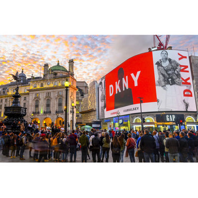 SCX εξωτερική διαφήμιση κινητή οθόνη LED οθόνη P6 αδιάβροχο τοποθετημένο