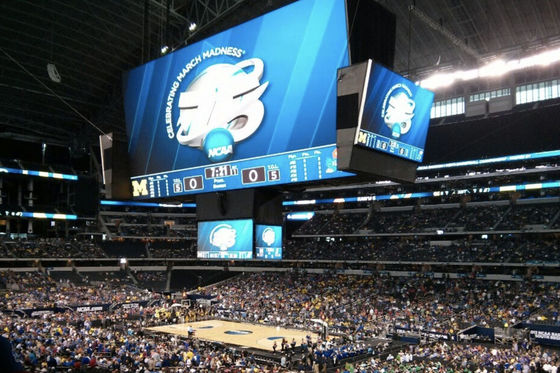 P10 Εξωτερικές διαφημιστικές πινακίδες LED Ποδοσφαιρικό γήπεδο LED οθόνη πίνακα αποτελεσμάτων