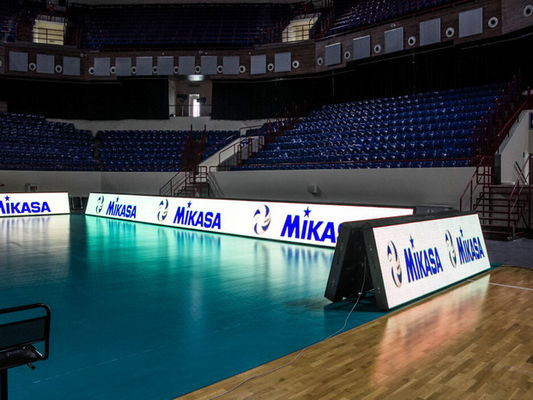 Αδιάβροχη οθόνη LED 320*160mm με 7500cd/sqm φωτεινότητα και βαθμολογία IP65 HD Ultra-Thin Stadium LED Die-Casting Aluminum