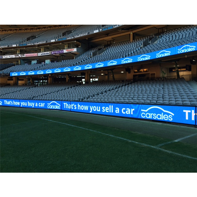 Αδιάβροχη οθόνη LED 320*160mm με 7500cd/sqm φωτεινότητα και βαθμολογία IP65 HD Ultra-Thin Stadium LED Die-Casting Aluminum