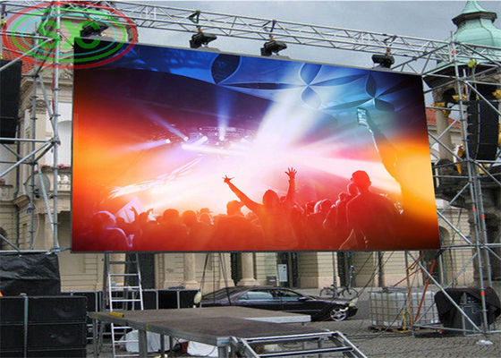 Προσαρμόσιμη Ενοικιαζόμενη Οθόνη LED Stage LED Screen με 14-16bits Gray Level και Τάση Λειτουργίας 110-220VAC