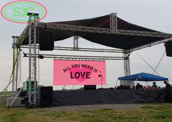 Προσαρμόσιμη Ενοικιαζόμενη Οθόνη LED Stage LED Screen με 14-16bits Gray Level και Τάση Λειτουργίας 110-220VAC