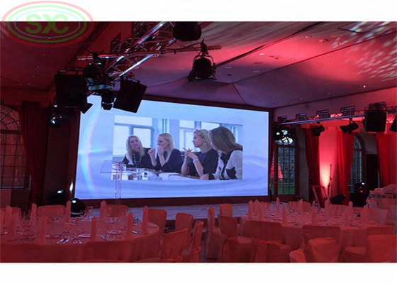 Οθόνες ενοικίασης HD Full Color Stage LED P4 Display Εξωτερική/Εσωτερική Σιδηρο/Ατσάλινη οθόνη