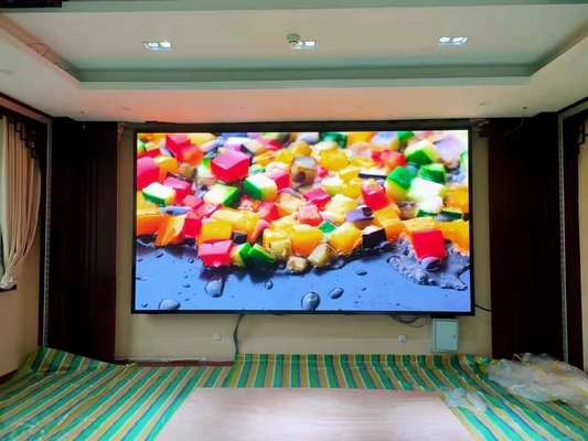 P2.5 οδηγημένος επίδειξης ελεγκτών RGB 2 έτη χρώματος 640*640 χιλ. 640x640 χιλ. 160*160mm 160000cd/m2 1/32scan καρτών πλήρη