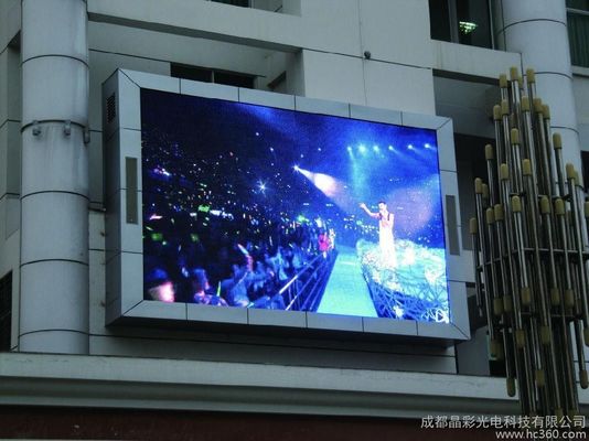 P6 nationstar outdoor waterproof advertising high quality fixed led display