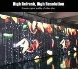 Υπαίθρια τηλεοπτική διαφανής οδηγημένη οθόνη P7.8-7.8, φωτεινότητα 4G, WI-FI 4500Cd
