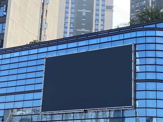 Τα P10 ip65 στεγανοποιούν την οπίσθια υπηρεσιών ανοικτή οδηγημένη επιτροπή 320* 160mm επίδειξης οθόνης γραφείων p10 υπαίθρια πλήρη οδηγημένη χρώμα για το adverti