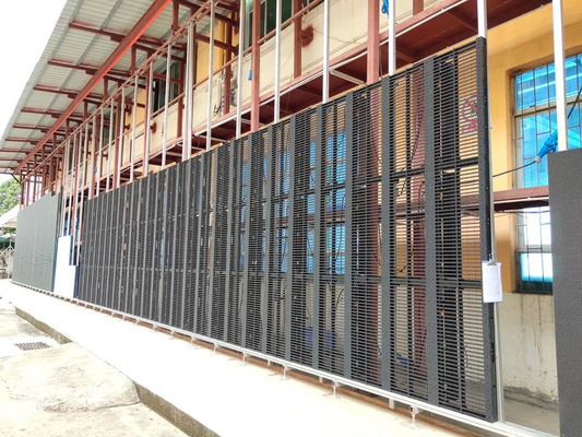 IP43 Αδιάβροχη διαφανής οθόνη LED με βάρος μονάδας 0,2KG/PC και μέσο όρο μη αποτυχίας 1000 ωρών
