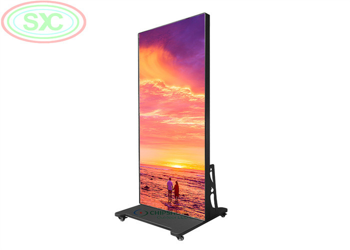 192*96 Μονάδα Ανάλυσης LED Ετικέτα 680x2000mm Μέγεθος οθόνης SMD2121 LED Chips για τις απαιτήσεις των πελατών