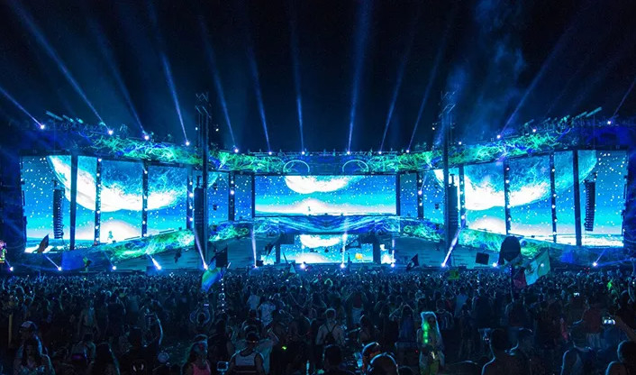 Νόβα Κοντρόλ Indoor Rental LED Display Ψηφιακό οθόνη βίντεο τοίχος 500X500mm ντουλάπια πλήρη χρώμα εσωτερική οθόνη LED