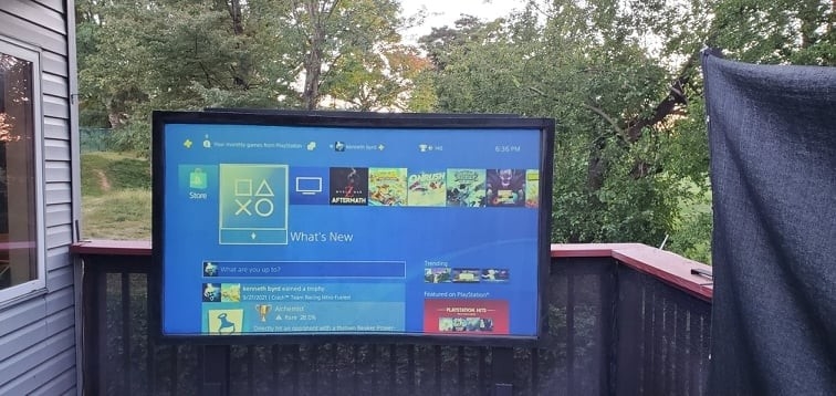 Υπαίθριο κατάστημα μπροστινό σέρβις οθόνη LED P4 Βάση τοίχου Ψηφιακή διαφημιστική πινακίδα