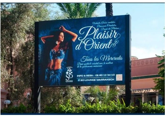 Η υψηλή οδός Πολωνός διαφήμισης καθορισμού υπαίθρια P5 οδήγησε τον τηλεχειρισμό οθόνης WIFI