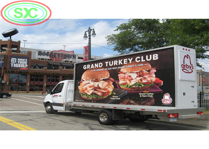 Ρυθμός Ανανέωσης Κινητού Φορτηγού LED Display 60Hz για Προβολή Γραφικών Εν Κινήσει