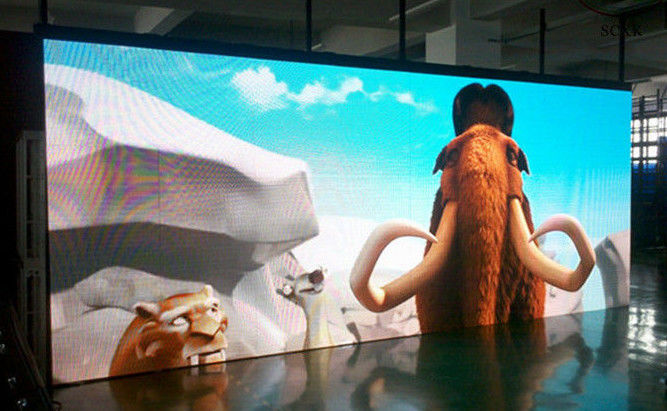 Στάδιο P3 Εσωτερική ενοικιαζόμενη οθόνη LED 3840Hz Nationstar διόδους 4G έλεγχο P1.25 COB εσωτερική πλήρης χρωματική οθόνη LED