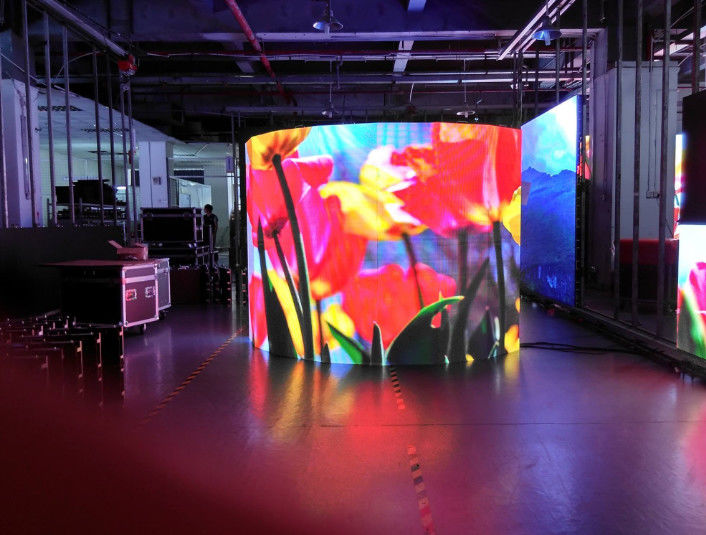 Εσωτερική COB P1.5 RGB LED οθόνη, Πυκνότητα εικονοστοιχείων 62500, SMD εύκαμπτη οθόνη led, 3G WIFI εσωτερική έγχρωμη οθόνη led