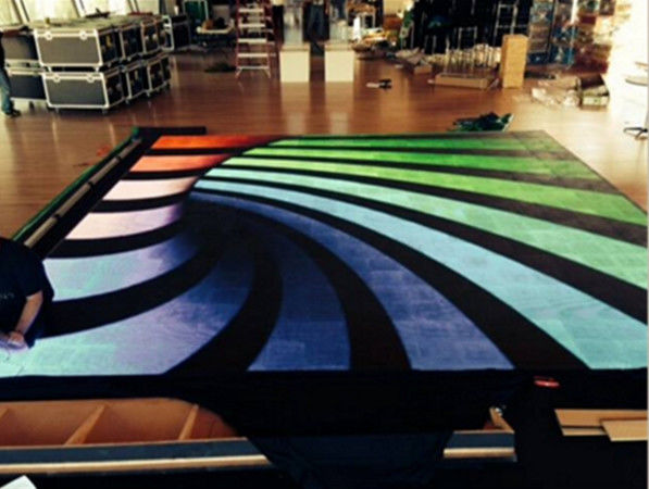 P1.9 LED Dance Floor module 250*250 / full color led dj stage dance floor SMD led video dance floor Ηλεκτρονικά φώτα