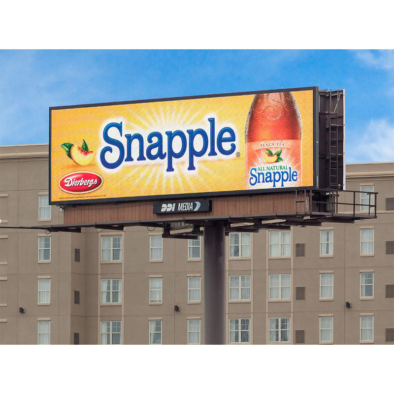 SMD P6 Υπαίθρια Έγχρωμη LED Διαφημιστική Πινακίδα 576x576mm IP65 Αδιάβροχη