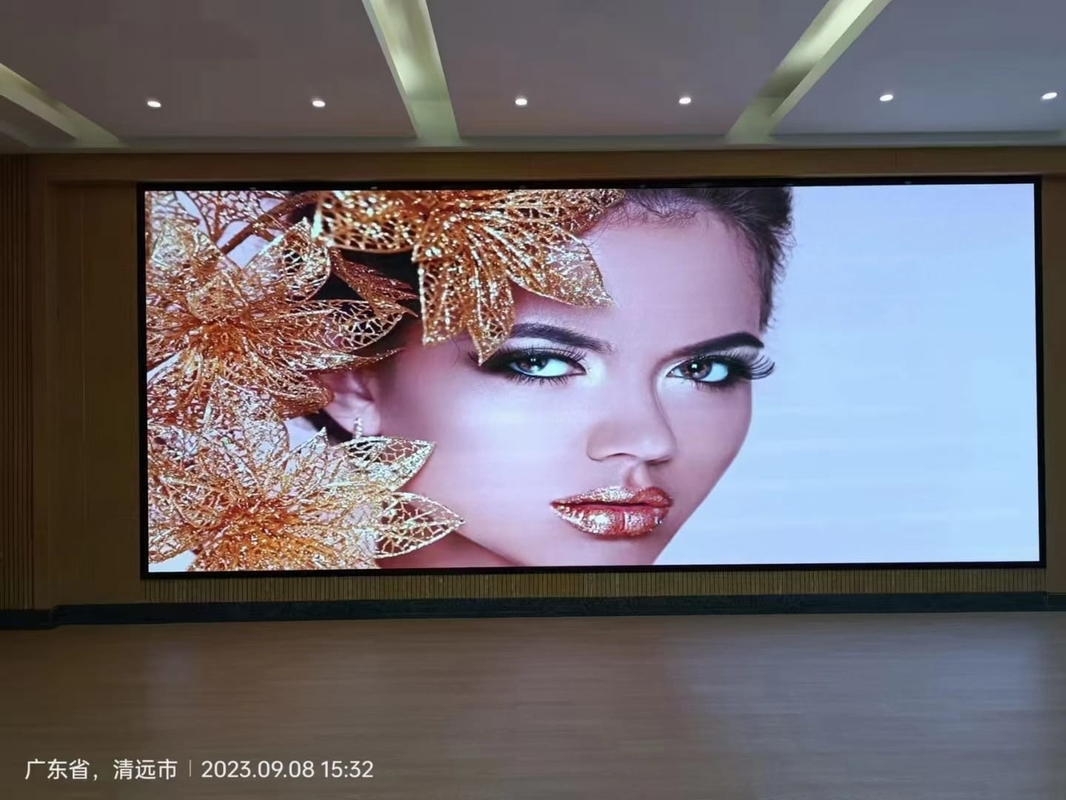 250*250mm εσωτερική οθόνη LED πλήρους χρώματος με λειτουργία σάρωσης 1/16