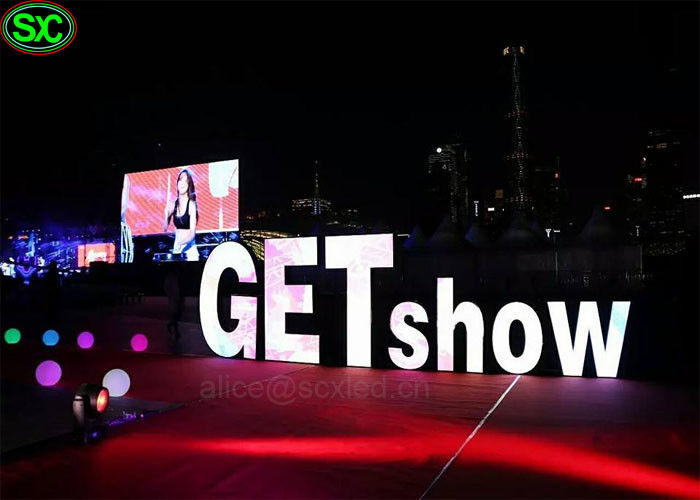 Το έξοχο λεπτό ενοίκιο P3mm που το εύκαμπτο στάδιο οδήγησε την οθόνη Kinglight οδήγησε τις οθόνες για το στάδιο