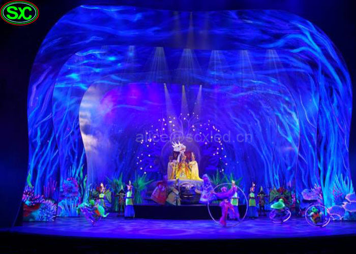 Επίδειξη κουρτινών των μαλακών διαφανών εύκαμπτων οδηγήσεων, οδηγημένο κουρτίνα ολοκληρωμένο κύκλωμα οθόνης MBI