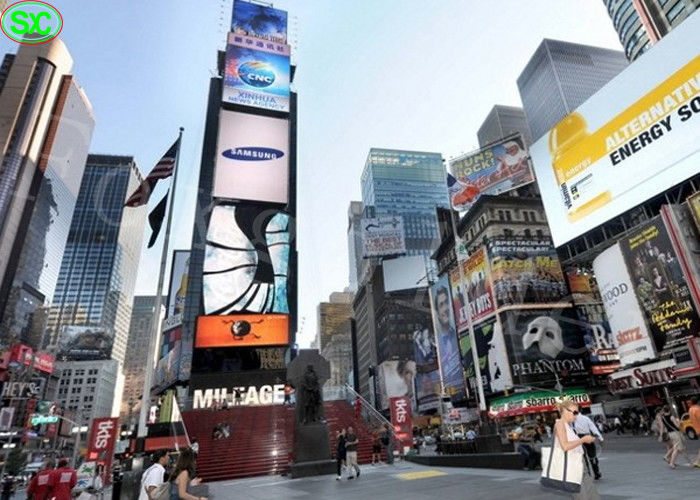 P16 οδηγημένη P8 αδιάβροχη IP65 3year οθόνης υπαίθρια εξουσιοδότηση διαφήμισης