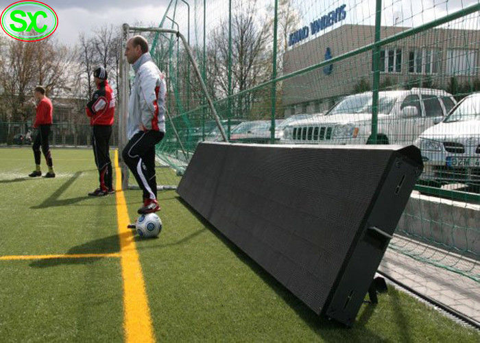 Διαφημίσεων τηλεοπτικές οθόνες επίδειξης περιμέτρου οδηγημένες στάδιο με τη μαλακή προστατεύοντας μάσκα