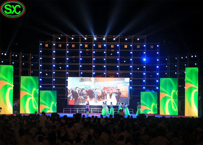 Υψηλή τηλεοπτική οδηγημένη στάδιο οθόνη καθορισμού με το γραφείο Almuinum ρίψεων κύβων