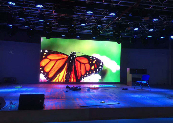 Εσωτερική οθόνη LED Video Wall P4 SMD, βήμα εικονοστοιχείων 4mm, ντουλάπι 640x640mm