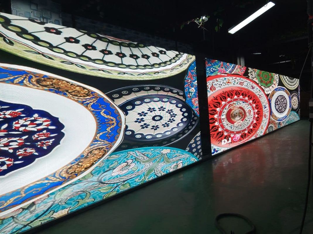 Ενοικίαση LED Panel Οθόνης Υψηλής Ευκρίνειας 5000 Φωτεινότητας Εύκαμπτη Οθόνη 	εμπορική διαφήμιση led οθόνη