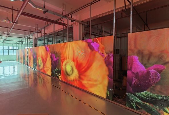 Π4 Εξωτερική ενοικίαση LED οθόνη IP65 Αδιάβροχη 1200cd/sqm