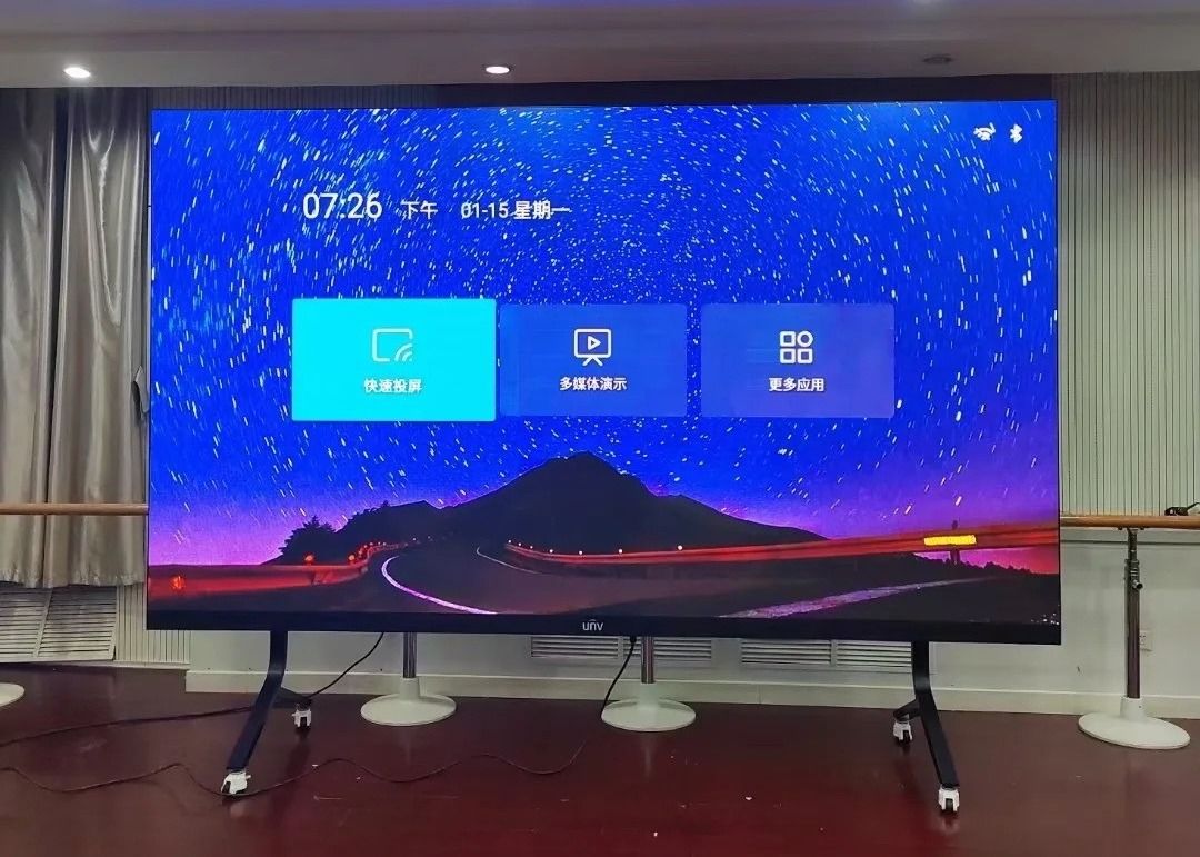 Εσωτερική οθόνη LED πλήρους χρώματος 4mm Pixel Pitch SMD2121