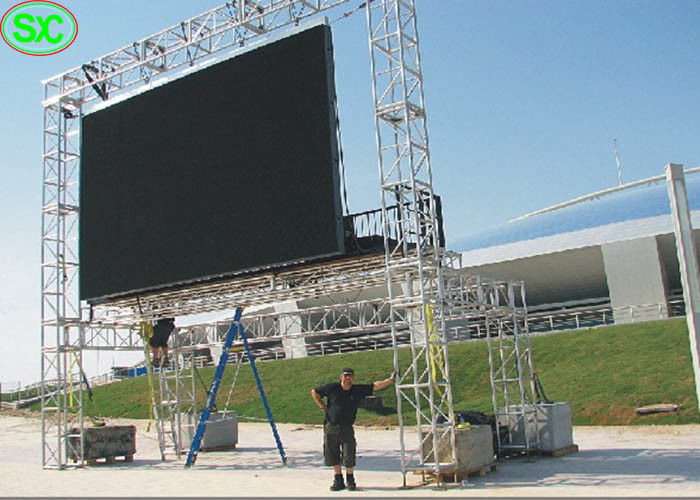 Εύκαμπτο πλήρες χρώμα P4.81 που κρεμά την επίδειξη των οδηγήσεων, οδηγημένη έκθεση οθόνη ενοικίου λεπτά