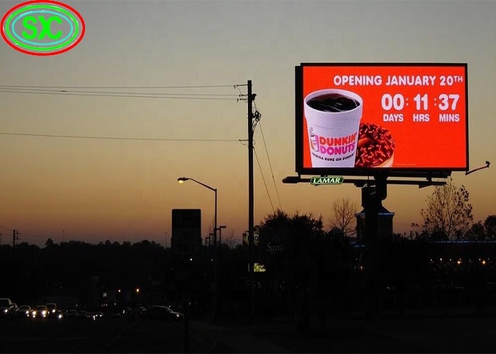 LED Billboard SMD2727 Led Lamp και 860w/m2 Μέση κατανάλωση ενέργειας για όφελος