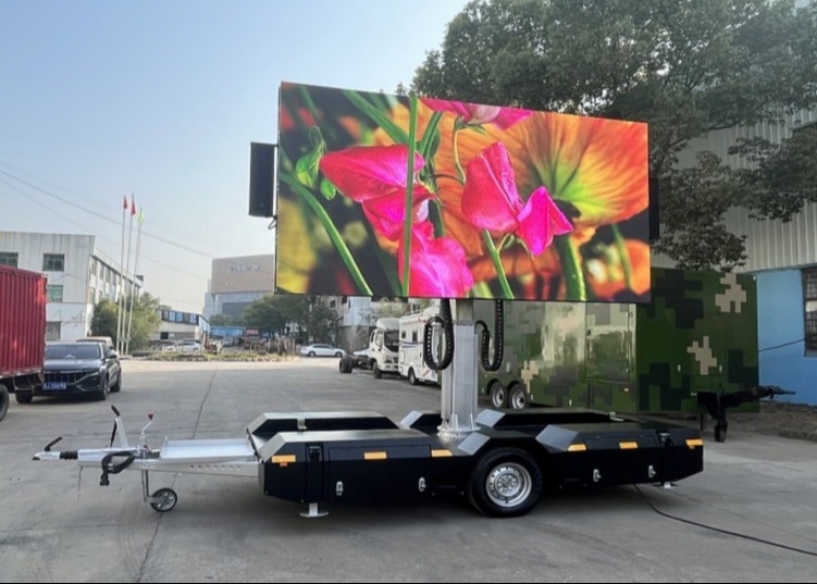 DC5V Εργασιακή τάση κινητό φορτηγό LED οθόνη χωρίς διακόπτη με συντονισμένη λειτουργία ελέγχου υπολογιστή