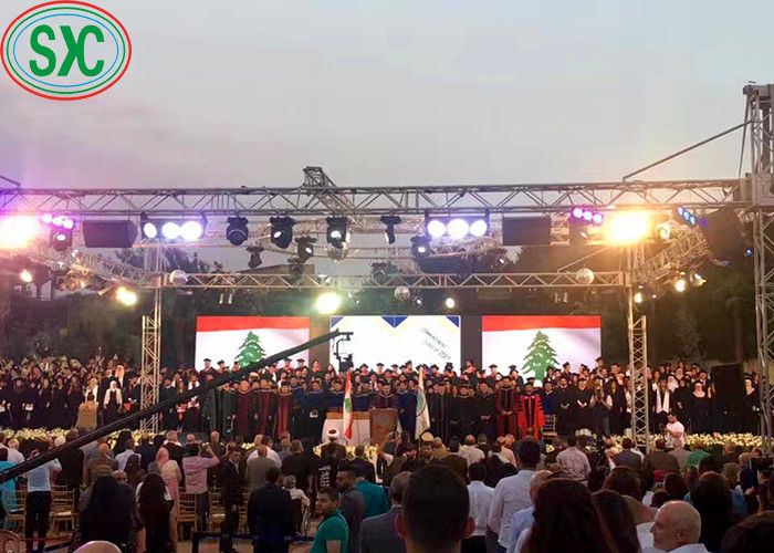 IP65 Πλήρως χρωματική αδιάβροχη οθόνη οθόνης LED εξωτερικού P4
