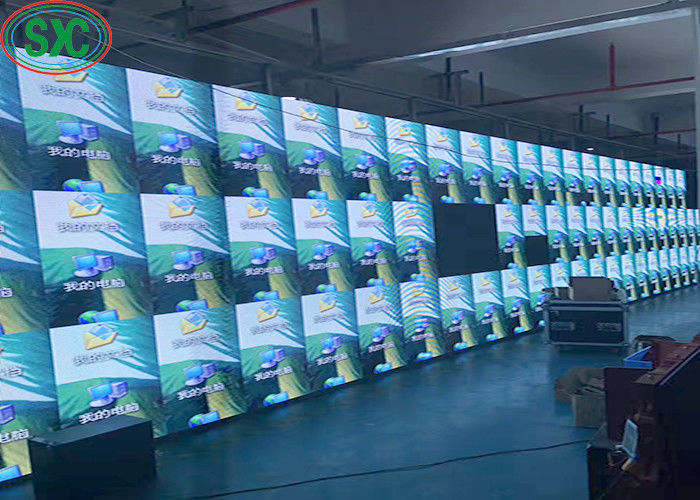 Εξωτερικό πλήρες χρώμα πρότυπο SMD2121 P3 LED χύτευσης αλουμινίου 576x576mm Τρία χρόνια εγγύηση